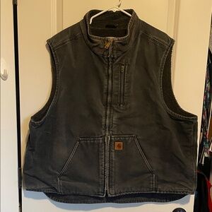 Carhartt vintage distressed black Sleeveless Vest